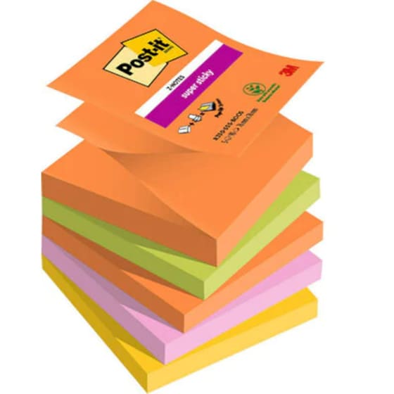 Κύβος Σημειώσεων Ζ 3M Post-it 76x76 mm (450 Φύλλων - 1 Τεμάχιο) image 0