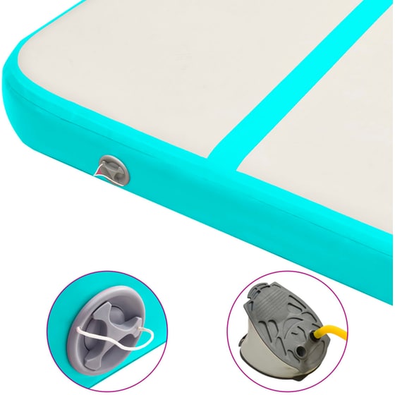 Στρώμα Γυμναστικής VidaXL από PVC 600x100x20 cm - Πράσινο image 4