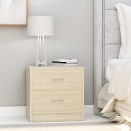 Vidaxl Κομοδίνα 2 Τεμ. Sonoma Δρυς 40 X 30 X 40 Εκ. Από Μοριοσανίδα