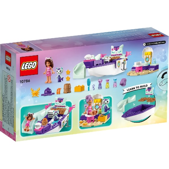 LEGO® Gabby's Dollhouse Gabby & MerCat's Ship & Spa (10786) image 3