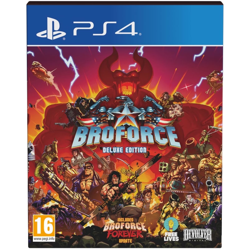 DEVOLVER DIGITAL Broforce Deluxe Edition - PS4