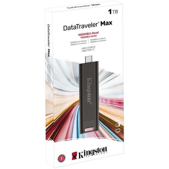 Kingston DataTraveler M1TB USB 3.2 Type-C - Μαύρο image 2