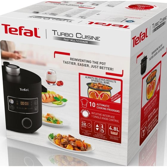 Χύτρα Ταχύτητας TEFAL CY7548 1090 W Μαύρο image 5