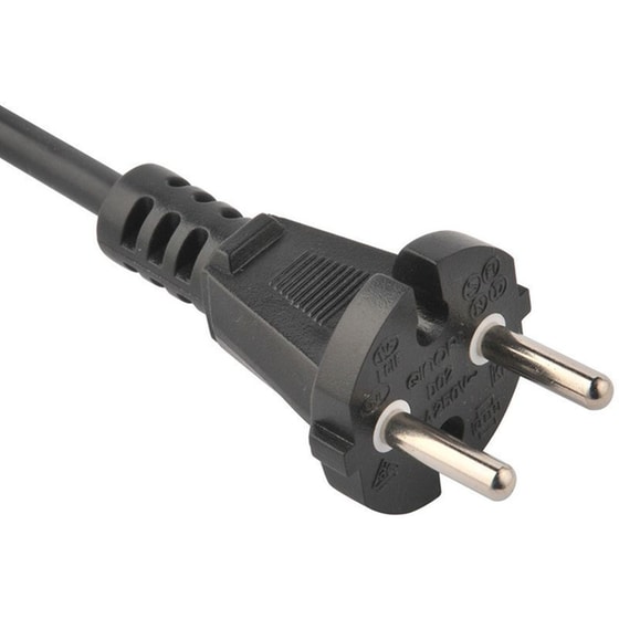 Φορτιστής Πρίζας Schuko UKO 3-PIN 2m - Black image 0