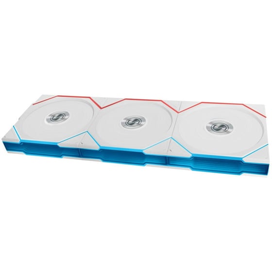 Case Fan Lian Li Uni Fan TL Wireless Reverse 120mm RGB - Λευκό image 1