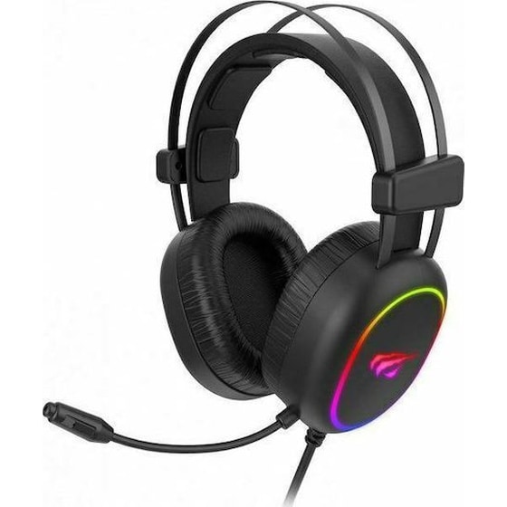 Ενσύρματα Gaming Ακουστικά Κεφαλής Havit H2016d - Black image 0