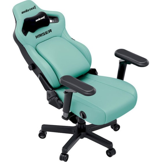 Καρέκλα Gaming Anda Seat Kaiser 4 V2 XLarge με 6D Μπράτσα Δερματίνης - Πράσινη image 1