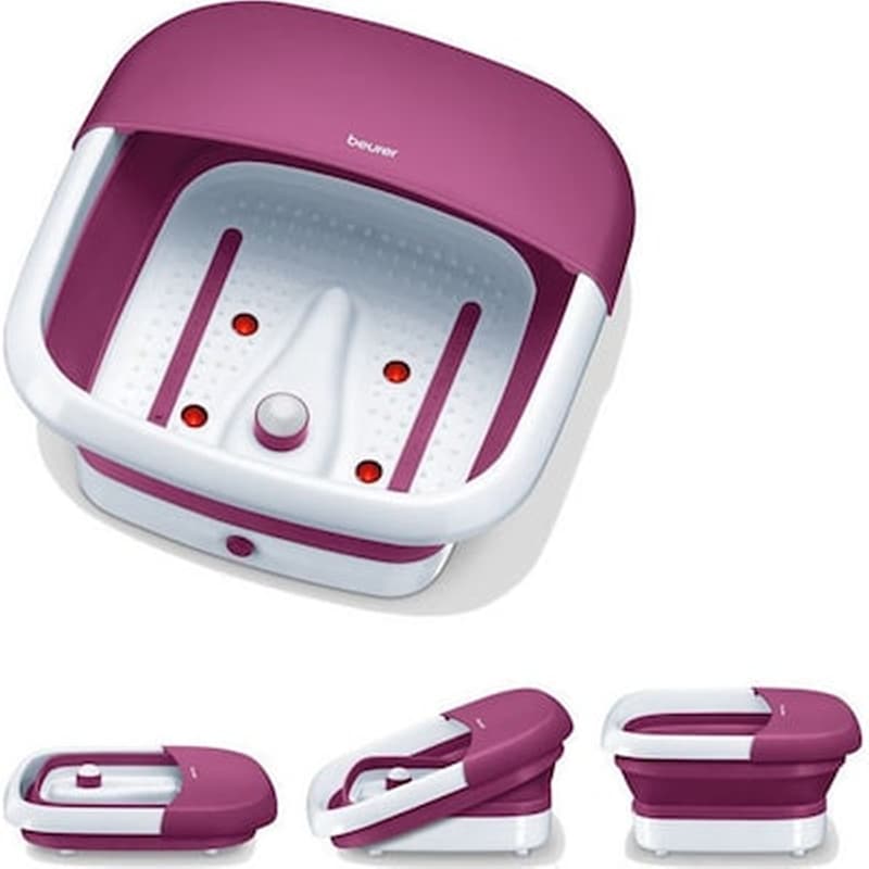 Υδρομασάζ Ποδιών BEURER FB 30 με Δόνηση και Υπέρυθρες - Λευκό