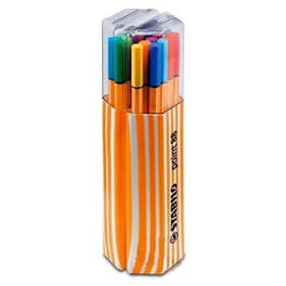 Μαρκαδόρος Γραφής Stabilo Point 88 Στρογγυλή Μύτη 0.4mm (20 Τεμάχια)