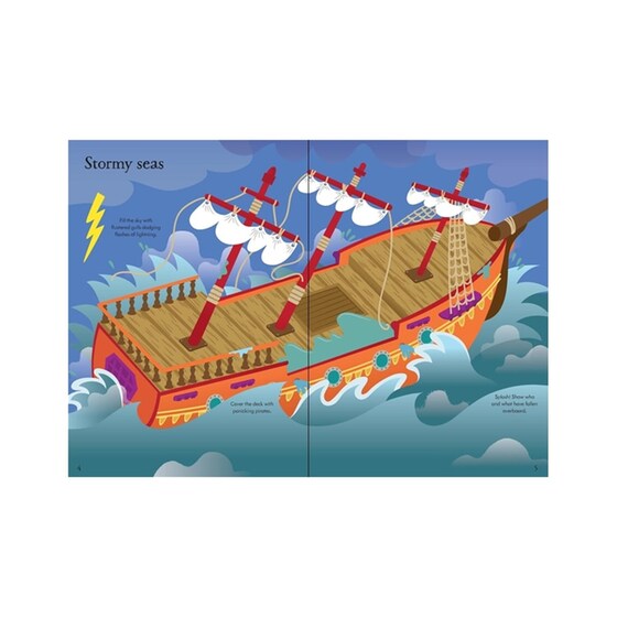 Little First Stickers Pirates image 1