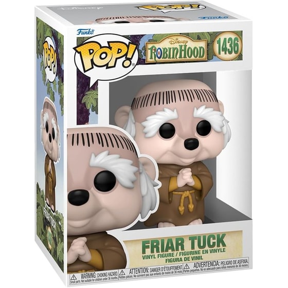 Funko Pop! Disney Robin Hood - Friar Tuck #1436 image 1
