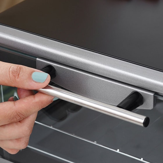 HOMCOM 800-084 10 Lt Ασημί Φουρνάκι image 4