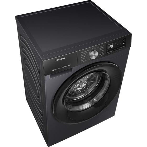 HISENSE WF3S9043BB3 9 kg 1.400 Στροφές Μαύρο με WiFi Πλυντήριο ρούχων image 5