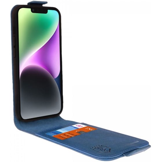 Θήκη Apple iPhone 14 - Rosso Element Vertical Flip Case - Blue image 2