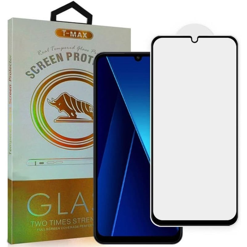 Προστατευτικό οθόνης Samsung Galaxy A15 - T-Max Tempered Glass Premium Full Glue 0.2mm 9Η