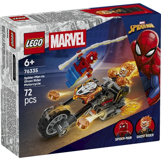LEGO® Marvel Spider-Man vs. Ghost Rider Motorcycle (76335) image 0