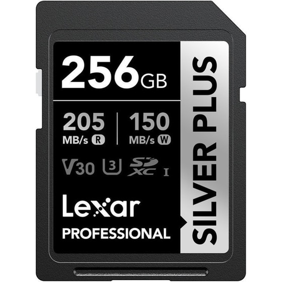 Lexar SDXC Professional Silver Plus 256GB Class 10 image 0