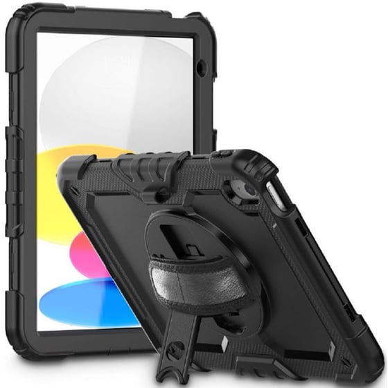 Θήκη Tablet Apple iPad 10.9" - Tech-Protect Solid 360 Με Λαβή/Backstand/Ζώνη Μεταφοράς - Μαύρο image 0