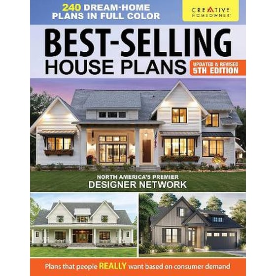 Best-Selling House Plans, Updated & Revised 5th Edition image 0