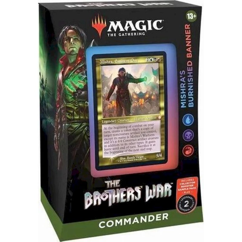 Magic: The Gathering - The Brothers War Commander Deck - Mishras Burnished Banner (Wizards of the Coast)