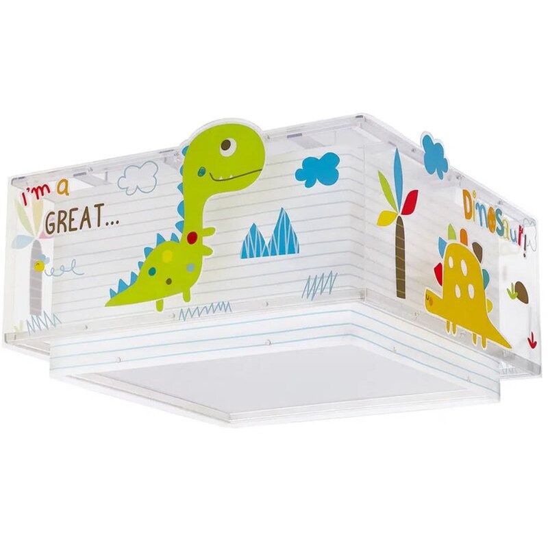 Παιδικό Φωτιστικό Οροφής Ango Dinos Πλαφονιέρα 73456