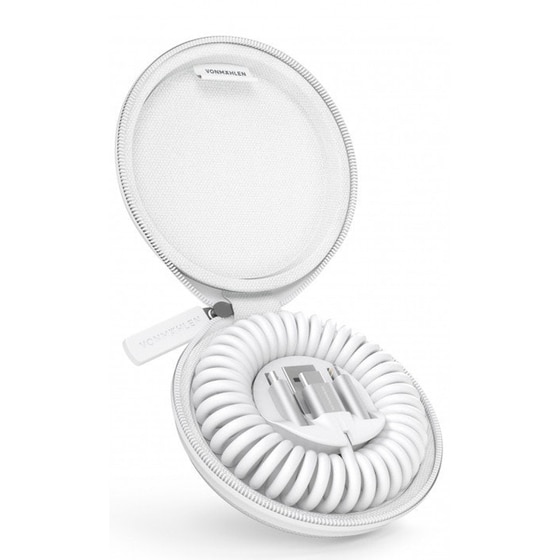 Σετ Καλωδίων Vonmählen Allroundo Usb,Usb-C to Lightning,micro USB,Usb-C 1.2m - White image 1
