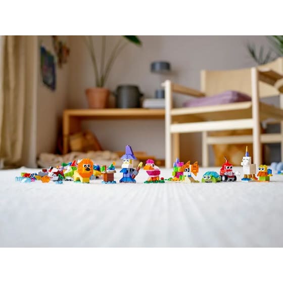 LEGO® Classic Δημιουργικά Διαφανή Τουβλάκια (11013) image 7