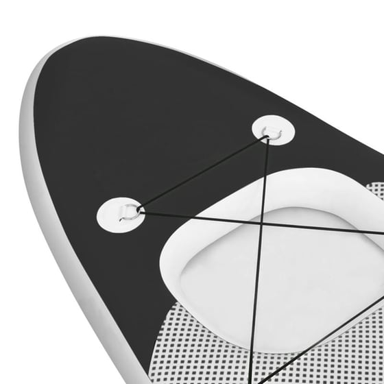 Φουσκωτή Σανίδα SUP VidaXL 330x76 cm - Μαύρη image 6