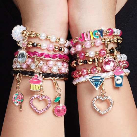 Σετ Make It Real Juicy Couture Pink & Precious Bracelets - (4408) image 5