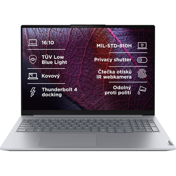 Lenovo ThinkBook 16 Gen 8 16" FHD+ IPS (Intel Core 5-210H/16 GB/512 GB SSD/UHD Graphics/FreeDOS) Laptop image 3