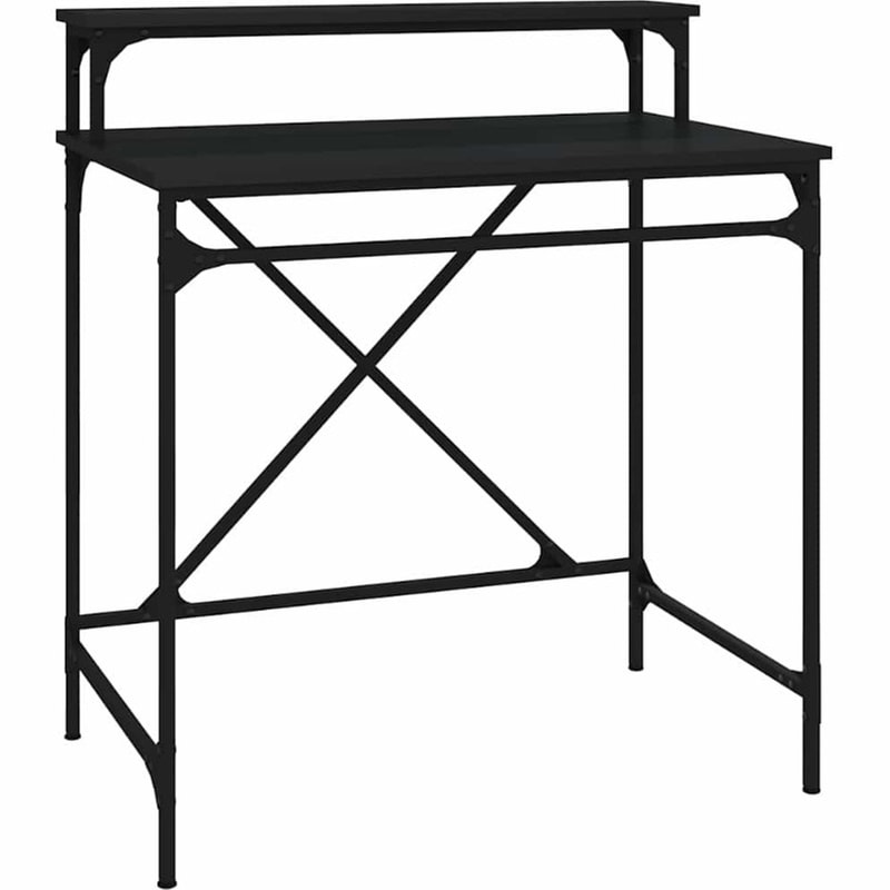 Γραφείο VidaXL από Επεξεργασμένο Ξύλο 80x50x90 cm - Μαύρο