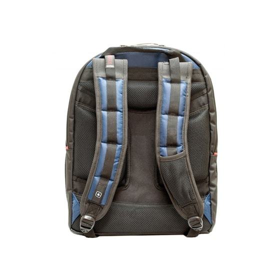 Τσάντα Laptop Πλάτης Wenger Ibex 17"/43cm Μαύρο-Μπλε image 2