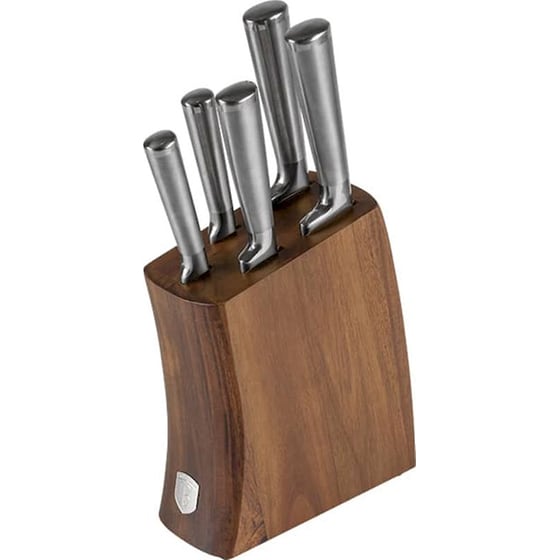 Σετ Μαχαίρια Berlinger Haus Artist Pieces από Ανοξείδωτο Ατσάλι με Βάση Ακακίας 6 Τμχ image 1