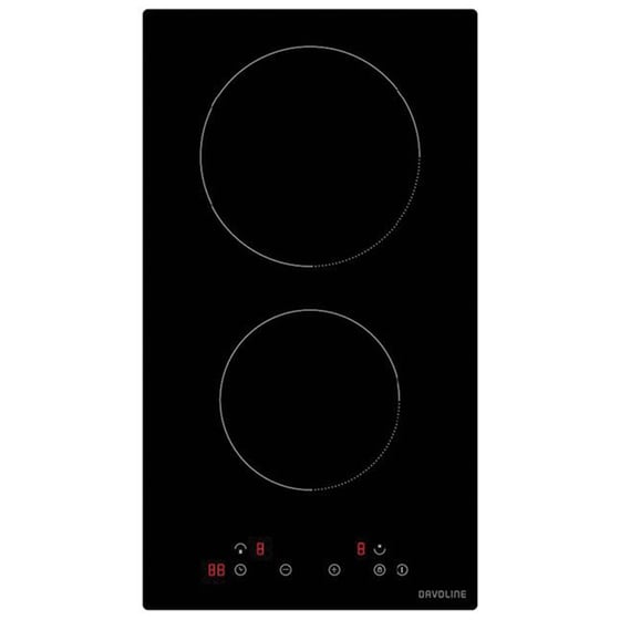 DAVOLINE DVC 30T 30 cm Μαύρο Εστία Κεραμική Domino Αυτόνομη image 0
