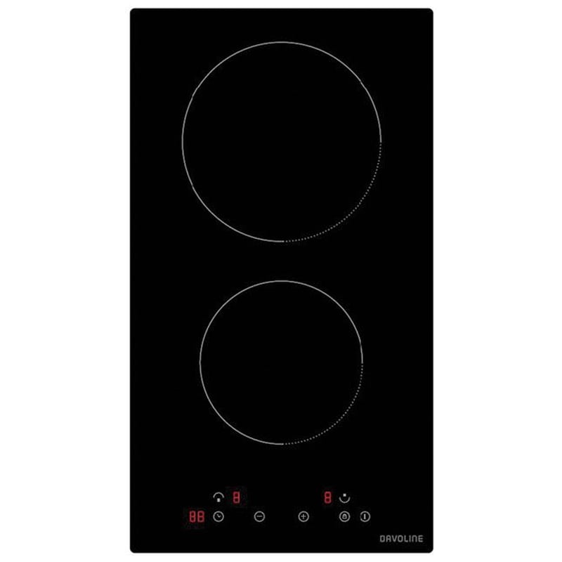 DAVOLINE DAVOLINE DVC 30T 30 cm Μαύρο Εστία Κεραμική Domino Αυτόνομη