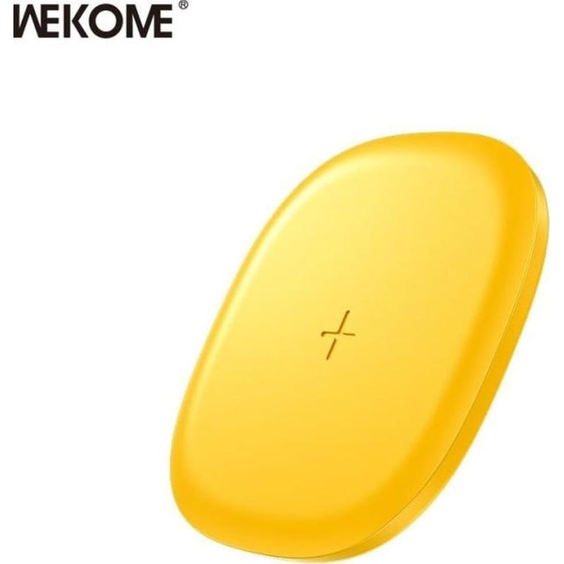 WK Φορτιστής Wireless WkWP-U165 15W - Κίτρινο