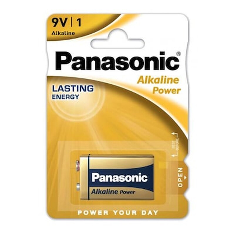 PANASONIC Panasonic Αλκαλική Μπαταρία 9V 1τμχ