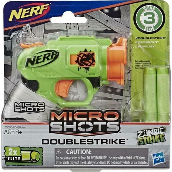 Εκτοξευτήρας Hasbro Nerf Microshots: Zombie Strike - Doublestrike (E3000EU40) image 0