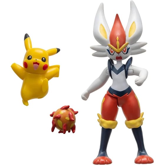 Φιγούρα Δράσης Jazwares Pokemon Cinderace And Pikachu image 1