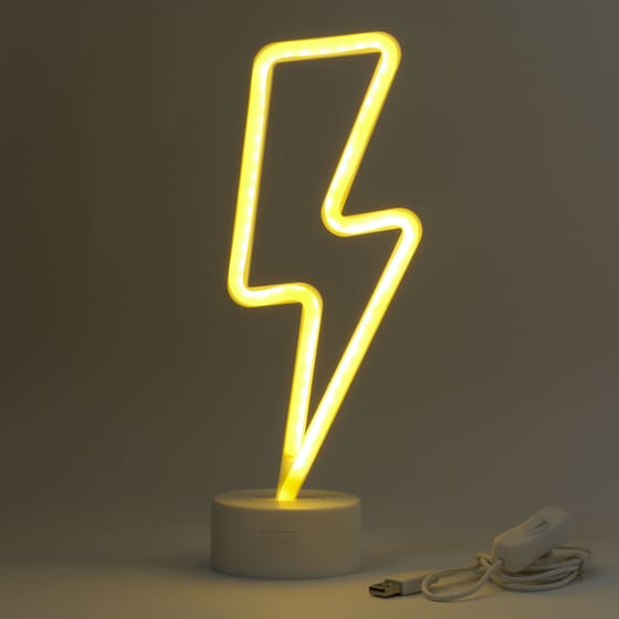 Φωτιστικό Legami It's A Sign Neon Effect Led Flash - Κίτρινο image 0