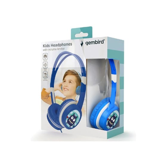Gembird MHP-JR Ενσύρματα Παιδικά Ακουστικά Κεφαλής - Μπλε image 0