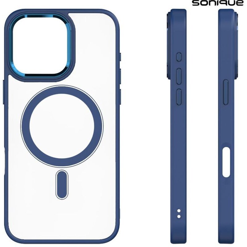 Θήκη Apple iPhone 16 Pro - Sonique Magnetic MagMetal - Blue