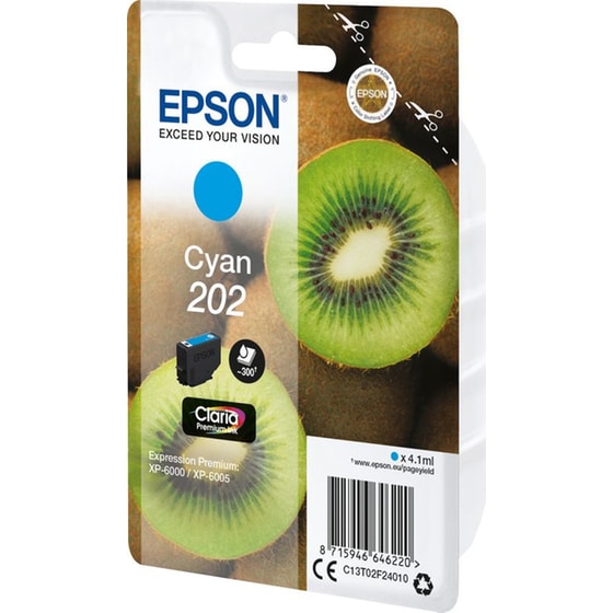Epson No.202 Κυανό Μελάνι Εκτυπωτή image 1