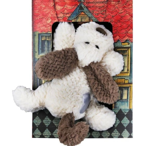 Λαμπάδα&nbsp;Synchronia&nbsp;Λούτρινο&nbsp;Σκυλάκι&nbsp;Heart&nbsp;Silver image 0