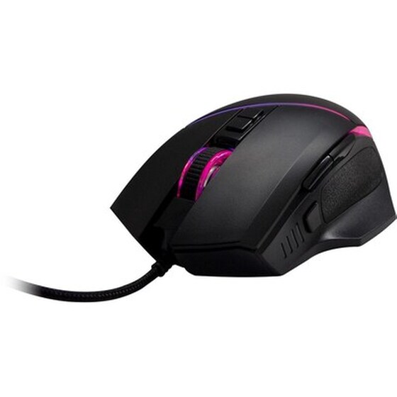 Inter-Tech Nitrox GT-100 RGB Gaming Ενσύρματο Ποντίκι 6400 DPI Μαύρο image 5
