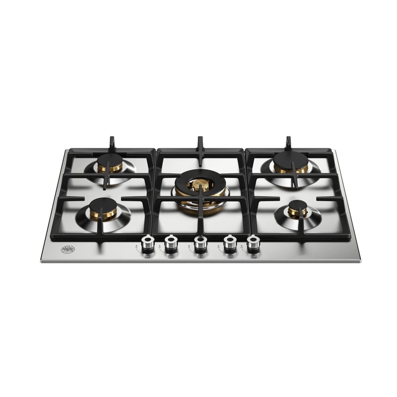 LA GERMANIA BERTAZZONI P755CPROX(GN) 75.2 cm Inox Εστία Αυτόνομη Φυσικού Αερίου