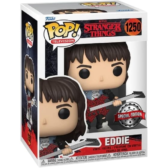 Funko Pop! Television - Stranger Things - Eddie #1250 image 1