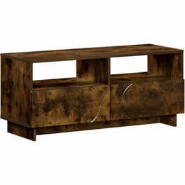 Βάση Τηλεόρασης VidaXL 90x34.5x40 cm - Καπνισμένο Ξύλο Δρυός