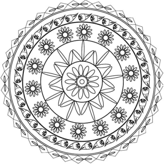Big Book of Mandalas Coloring Book image 2