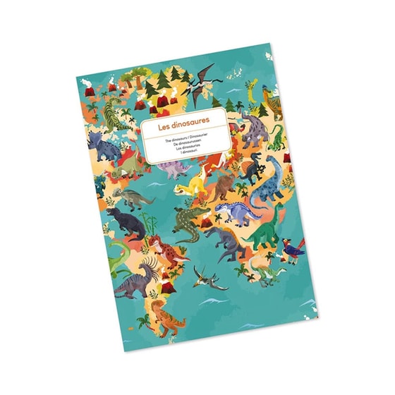 Εκπαιδευτικό Παζλ Janod Δεινόσαυροι 200τμχ image 4